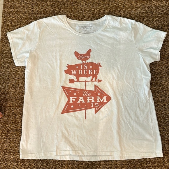 Tops - Home Is Where The Farm Is T-Shirt